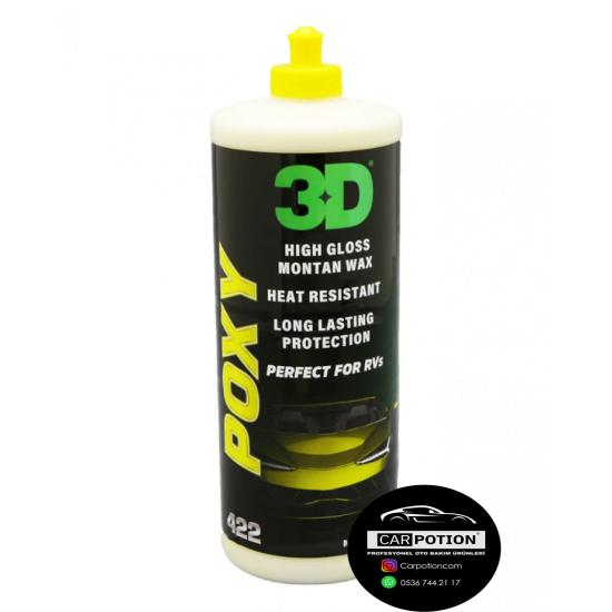 3D HD Poxy Boya Koruma Montan Wax 500 ml